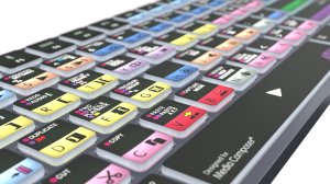 Logickeyboard LKB-MCOMP-TM-UK keyboard Office Bluetooth QWERTY English Grey, Titanium