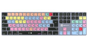 Logickeyboard LKB-PT-TM-UK keyboard Office Bluetooth QWERTY English Grey, Titanium