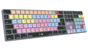 Logickeyboard LKB-PT-TM-UK keyboard Office Bluetooth QWERTY English Grey, Titanium