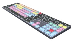Logickeyboard LKB-PT-TM-UK keyboard Office Bluetooth QWERTY English Grey, Titanium