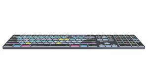 Logickeyboard LKB-RESB-TM-UK keyboard Office Bluetooth QWERTY English Grey, Titanium