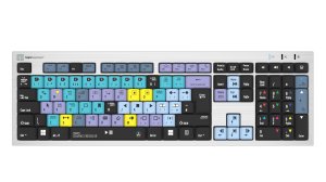 Logickeyboard LKB-RESC-AJPU-UK keyboard Office USB QWERTY English Silver