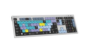 Logickeyboard LKB-RESC-AJPU-UK keyboard Office USB QWERTY English Silver