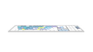 Logickeyboard LKB-RESC-CWMU-UK keyboard Office USB QWERTY English Silver