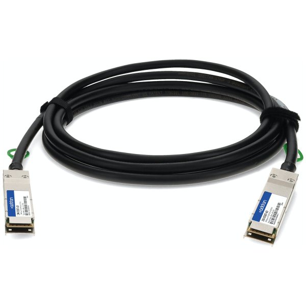 AddOn Networks 100-05587-AO InfiniBand/fibre optic cable 0.5 m QSFP28 Black