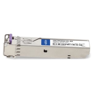 AddOn Networks ADVA 1061993032-01 Compatible TAA 1000Base-BX SFP Transceiver (SMF, 1490nmTx/1570nmRx, 80km, LC, DOM, -40 to 85C)