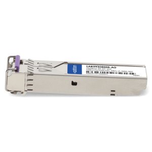 AddOn Networks Alcatel-Lucent Nokia 1AB39308006 Compatible TAA 1000Base-BX SFP Transceiver (SMF, 1490nmTX/1310nmRX, 20km, LC, DOM, -40 to 85C)