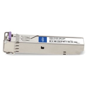AddOn Networks Cyan 280-0105-00 Compatible TAA 1000Base-BX SFP Transceiver (SMF, 1490nmTx/1310nmRx, 10km, LC, DOM)