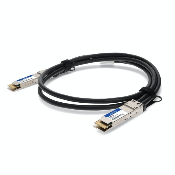 AddOn Networks 470-ADYS-AO InfiniBand/fibre optic cable 0.5 m QSFP-DD Black