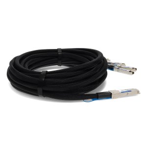 AddOn Networks 470-AEGN-AO InfiniBand/fibre optic cable 5 m QSFP+ 4x SFP+ Black