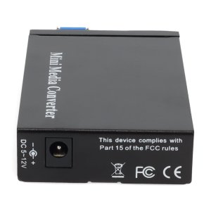AddOn Networks ADD-FMCMN-LX-2LC network media converter 100 Mbit/s 1310 nm Single-mode Black