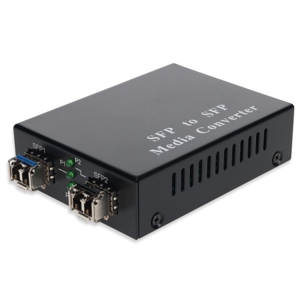 AddOn Networks ADD-GMC-MMSM-2LC network media converter 1000 Mbit/s 1310 nm Black