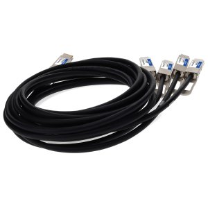 AddOn Networks ADD-Q4ARQ56MX-P2M InfiniBand/fibre optic cable 2 m QSFP-DD 4x QSFP56 DAC Black