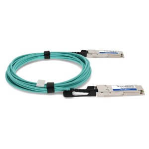 AddOn Networks ADD-QARQMX-AOC15M InfiniBand/fibre optic cable 15 m QSFP+ AOC Blue
