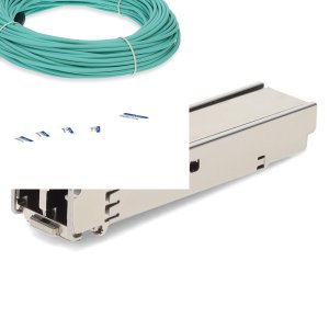 AddOn Networks Dell AOC-Q28-4SFP28-25G-25M Compatible TAA Compliant 100GBase-AOC QSFP28 to 4xSFP28 Direct Attach Cable (850nm, MMF, 25m)