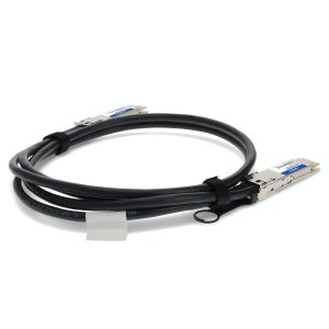 AddOn Networks CAB-D-D-400G-0-5M-AO InfiniBand/fibre optic cable 0.5 m QSFP-DD Black