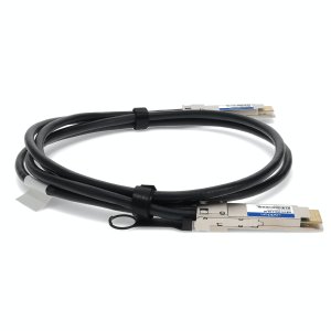 AddOn Networks CAB-D-D-400G-0-5M-AO InfiniBand/fibre optic cable 0.5 m QSFP-DD Black