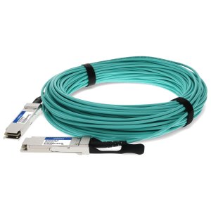 AddOn Networks MC2207310-030-AO InfiniBand/fibre optic cable 30 m QSFP+ AOC Aqua colour