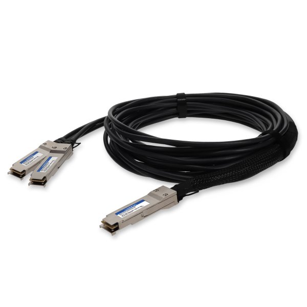 AddOn Networks MCP7H50-V002R26-AO InfiniBand/fibre optic cable 2 m QSFP-DD 2x QSFP56 Black