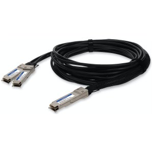 AddOn Networks MCP7H50-V003R26-AO InfiniBand/fibre optic cable 3 m QSFP56 2x QSFP56 Black