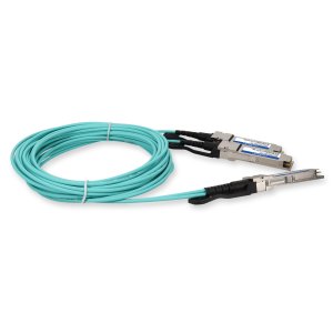 AddOn Networks MFA7A20-C005-AO InfiniBand/fibre optic cable 5 m QSFP28 2x QSFP28 AOC Aqua colour