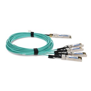 AddOn Networks MFA7A50-C010-AO InfiniBand/fibre optic cable 10 m QSFP28 4x SFP28 AOC Aqua colour