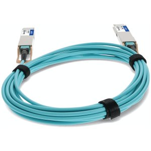 AddOn Networks QDD-400-AOC10M-AO InfiniBand/fibre optic cable 10 m QSFP-DD AOC Aqua colour