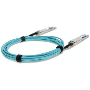 AddOn Networks QDD-400-AOC10M-AO InfiniBand/fibre optic cable 10 m QSFP-DD AOC Aqua colour
