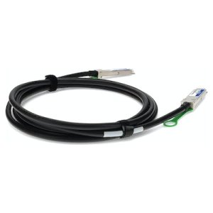 AddOn Networks QSFP-100G-PDAC0-5M-I-AO InfiniBand/fibre optic cable 0.5 m QSFP28 Black, Silver