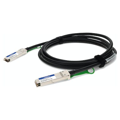 AddOn Networks QSFP-100G-PDAC1-5M-I-AO InfiniBand/fibre optic cable 1.5 m QSFP28 Black, Silver