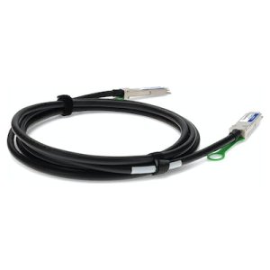 AddOn Networks QSFP-100G-PDAC1-5M-I-AO InfiniBand/fibre optic cable 1.5 m QSFP28 Black, Silver