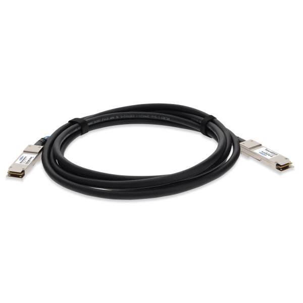 AddOn Networks Fortinet Compatible TAA Compliant 100GBase-CU QSFP28 Direct Attach Cable (Passive Twinax, 1m)