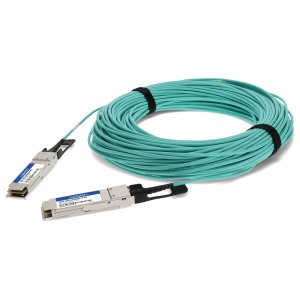 AddOn Networks QSFP-40G-AOC80M-FT-AO InfiniBand/fibre optic cable 80 m QSFP+ AOC Aqua colour