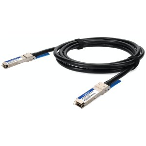 AddOn Networks QSFP-40GB-PDAC0-5MLZ-AR-AO InfiniBand/fibre optic cable 0.5 m QSFP+ Black