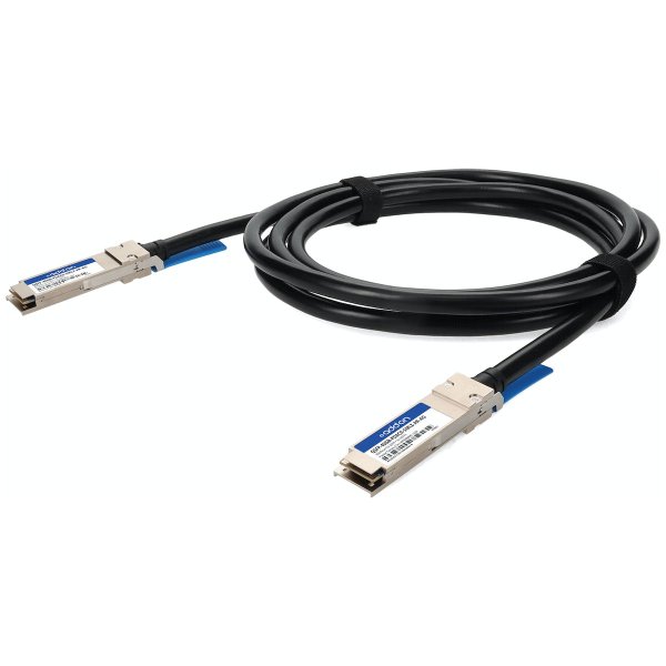 AddOn Networks QSFP-40GB-PDAC0-5MLZ-AR-AO InfiniBand/fibre optic cable 0.5 m QSFP+ Black