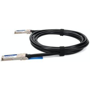 AddOn Networks QSFP-40GB-PDAC0-5MLZ-AR-AO InfiniBand/fibre optic cable 0.5 m QSFP+ Black