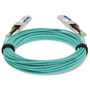 AddOn Networks Ciena Compatible 100GBase-AOC QSFP28 to QSFP28 OTU4 Active Optical Cable (850nm, MMF, 2m)