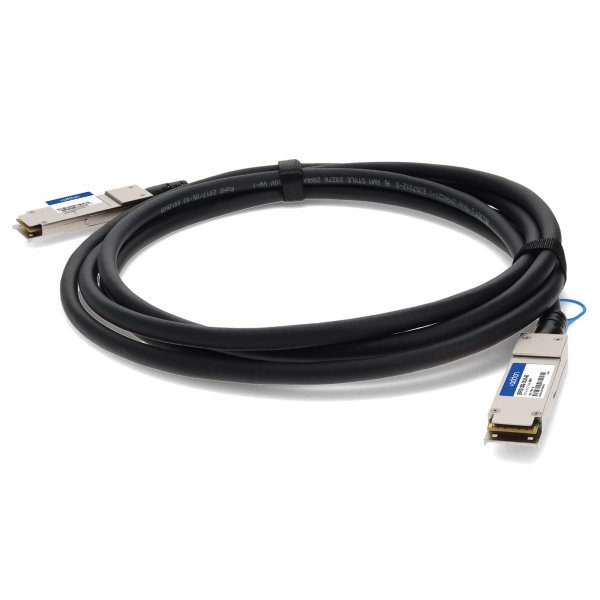 AddOn Networks QSFP28-100G-CU1M-AO InfiniBand/fibre optic cable 1 m DAC Black