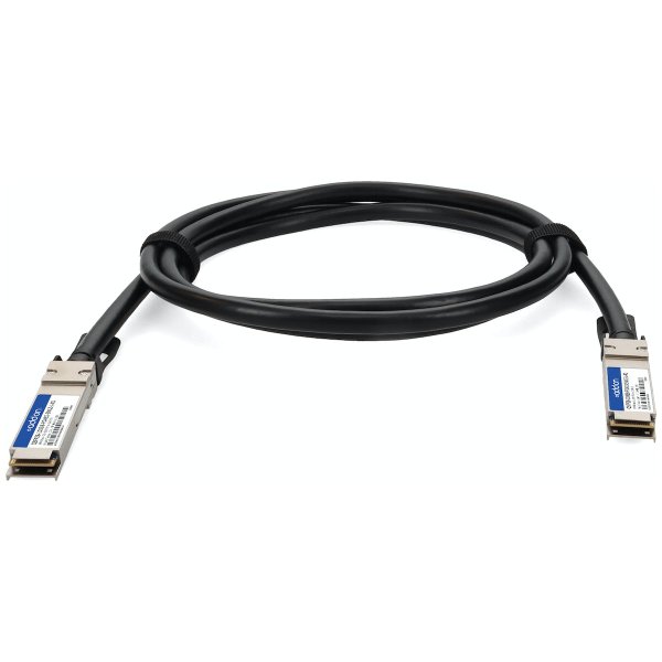 AddOn Networks QSFP28-100GB-PDAC0-5MLZ-J-AO InfiniBand/fibre optic cable 0.5 m Black