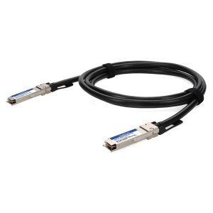 AddOn Networks MSA and TAA 100GBase-CU QSFP28 to QSFP28 Direct Attach Cable (Passive Twinax, 1m, Infiniband EDR, 30AWG, LSZH)