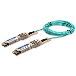 AddOn Networks QSFPDD4-400GB-AOC5MLP-AR-AO InfiniBand/fibre optic cable 5 m QSFP-DD AOC Aqua colour