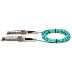 AddOn Networks QSFPDD4-400GB-AOC5MLP-AR-AO InfiniBand/fibre optic cable 5 m QSFP-DD AOC Aqua colour