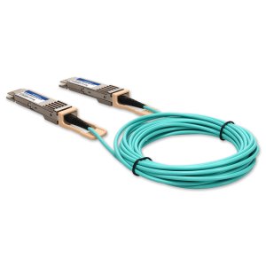 AddOn Networks QSFPDD4-400GB-AOC5MLP-AR-AO InfiniBand/fibre optic cable 5 m QSFP-DD AOC Aqua colour