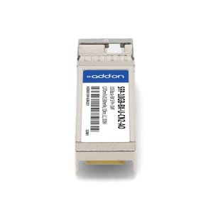 AddOn Networks Ciena Compatible TAA 10GBase-BX SFP+ Transceiver (SMF, 1270nmTx/1330nmRx, 10km, LC, DOM)