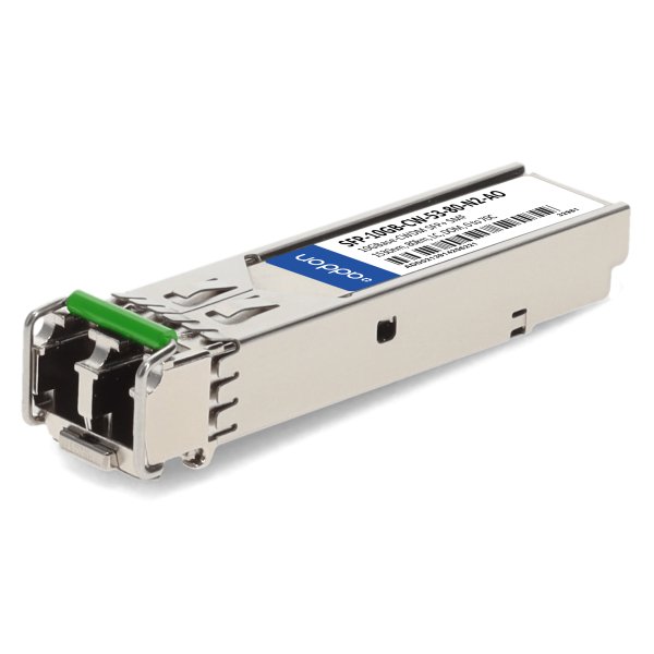 AddOn Networks Alcatel-Lucent Nokia 3AL82048AD Compatible TAA 10GBase-CWDM SFP+ Transceiver (SMF, 1530nm, 80km, LC, DOM)