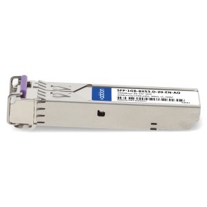 AddOn Networks SFP-1GB-BX53-D-20-EN-AO network transceiver module Fiber optic 1000 Mbit/s