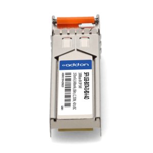 AddOn Networks MSA and TAA 1000Base-BX SFP Transceiver (SMF, 1570nmTx/1490nmRx, 80km, LC, DOM, -40 to 85C)