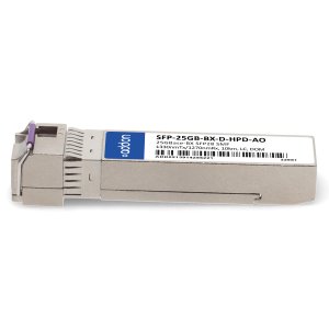 AddOn Networks HP Compatible TAA 25GBase-BX SFP28 Transceiver (SMF, 1330nmTx/1270nmRx, 10km, LC, DOM)