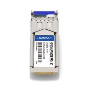 AddOn Networks PacketFront Compatible TAA 1000Base-BX SFP Transceiver (SMF, 1310nmTx/1550nmRx, 20km, LC, DOM)
