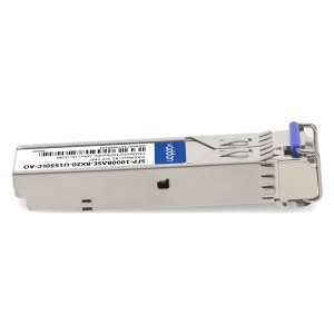 AddOn Networks PacketFront Compatible TAA 1000Base-BX SFP Transceiver (SMF, 1310nmTx/1550nmRx, 20km, LC, DOM)